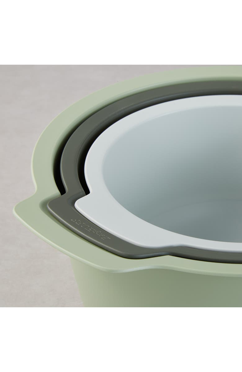 BergHOFF 3-Piece Mixing Bowls & Colander Set, Alternate, color,