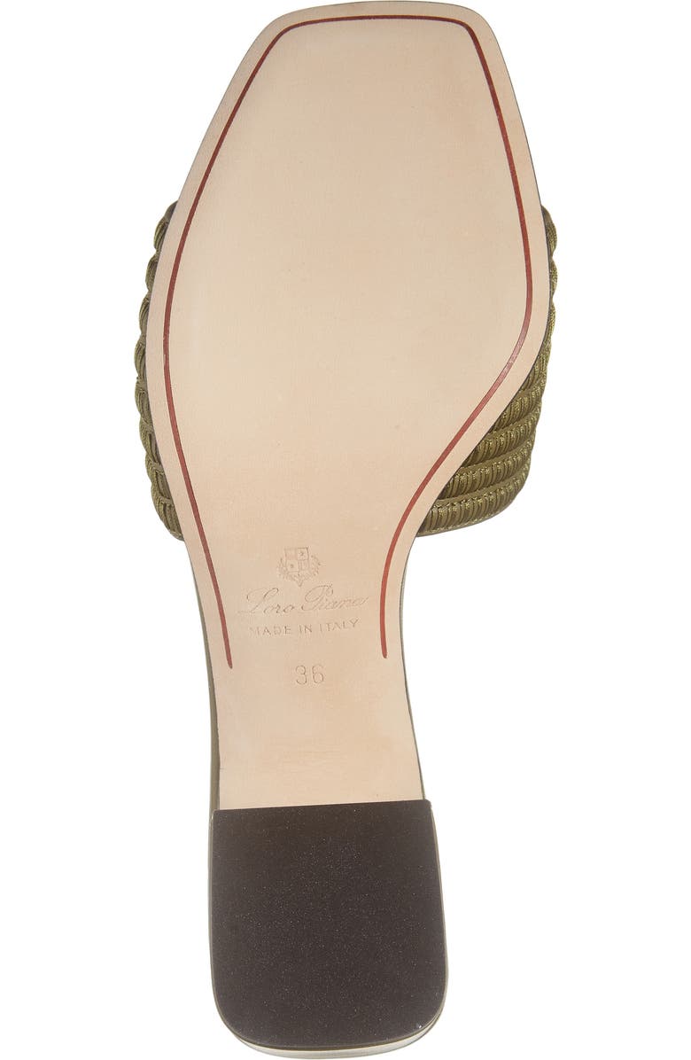 Loro Piana Spritely Charms Block Heel Sandal, Alternate, color,