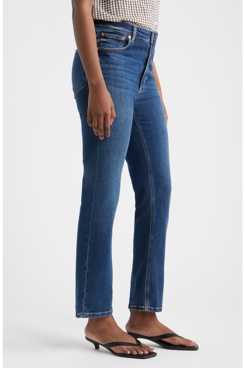 Bixby Straight Leg Jeans, Alternate, color, DEEP DIVE