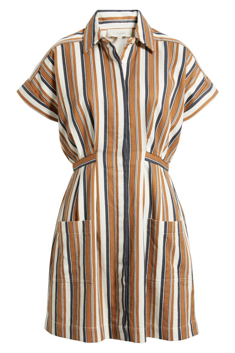 Sable Stripe Shirtdress, Alternate, color, GIATTA STRIPE