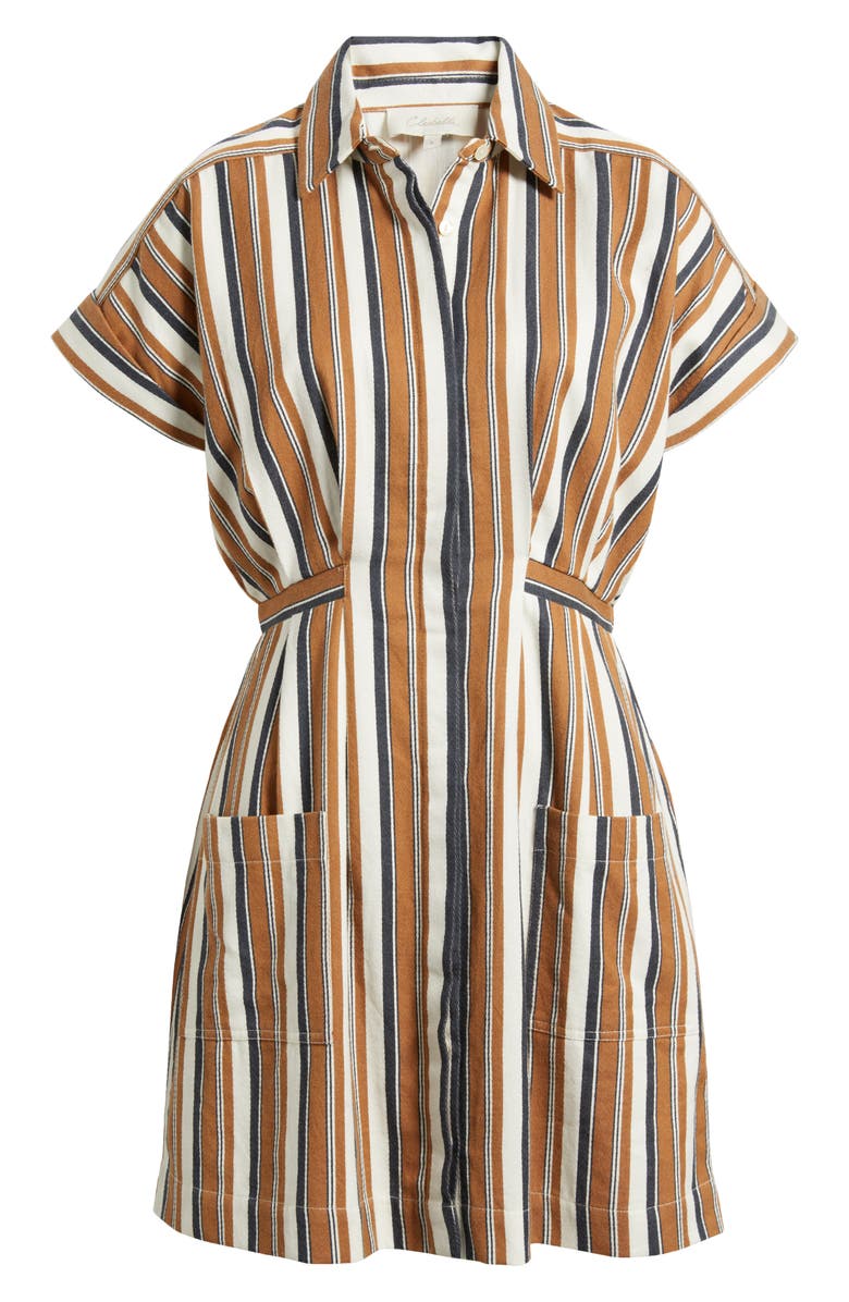 Cleobella Sable Stripe Shirtdress, Alternate, color, Giatta Stripe