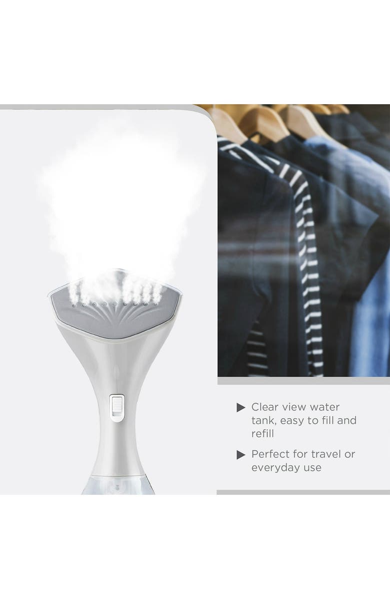 SALAV Power Steam Press PLUS Handheld Steamer with LCD Screen, White, Alternate, color, 