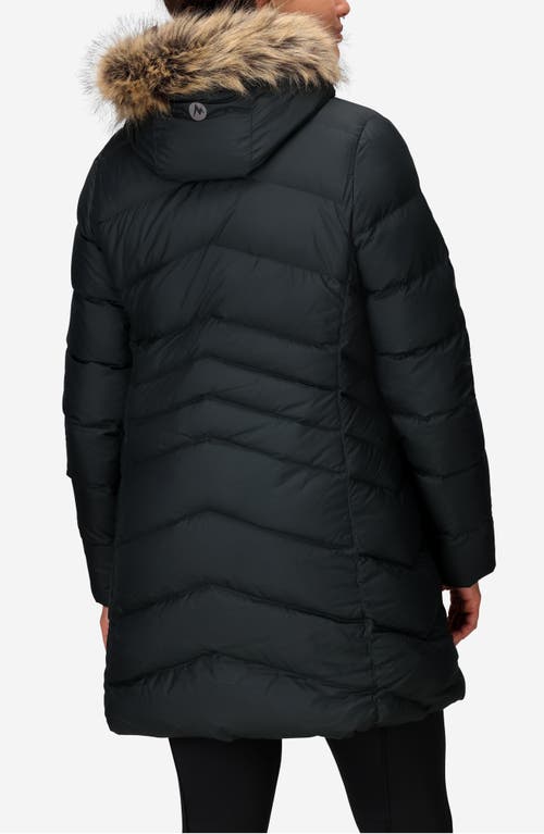 Marmot Montreal 700 Fill Power Down Parka In Black