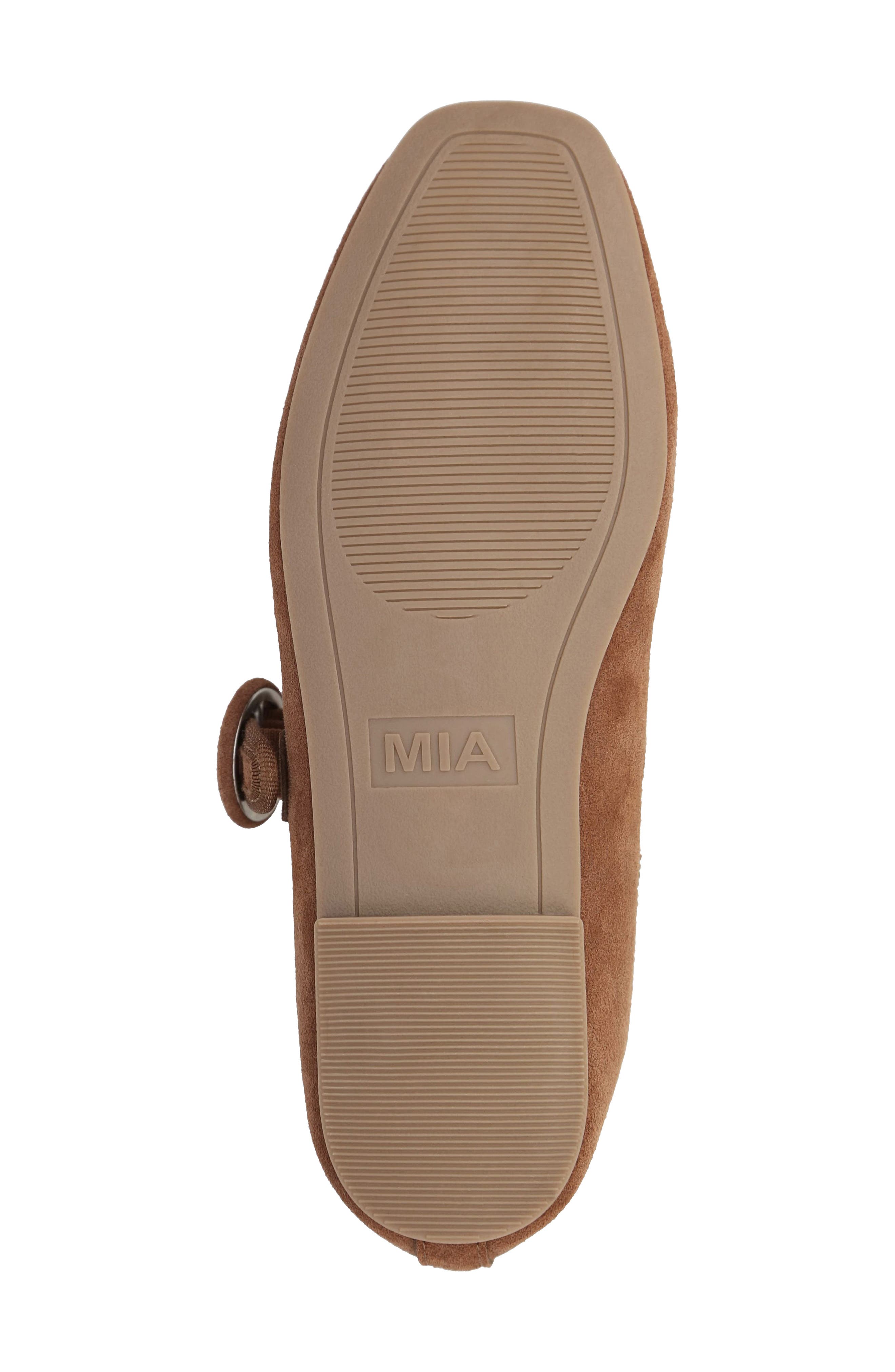 Miya-R Mary Jane Flat, Alternate, color, COGNAC CROCO