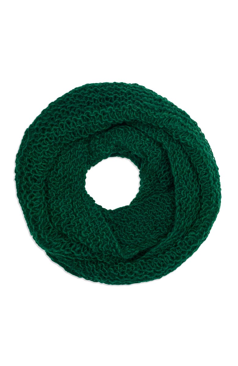 Feelgoodz Artisan Woven Karuna Infinity 100% Wool Scarf, Main, color, Boa