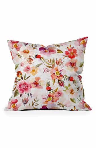 DENY Designs Utart Hygge Watercolor Midsummer Throw Pillow