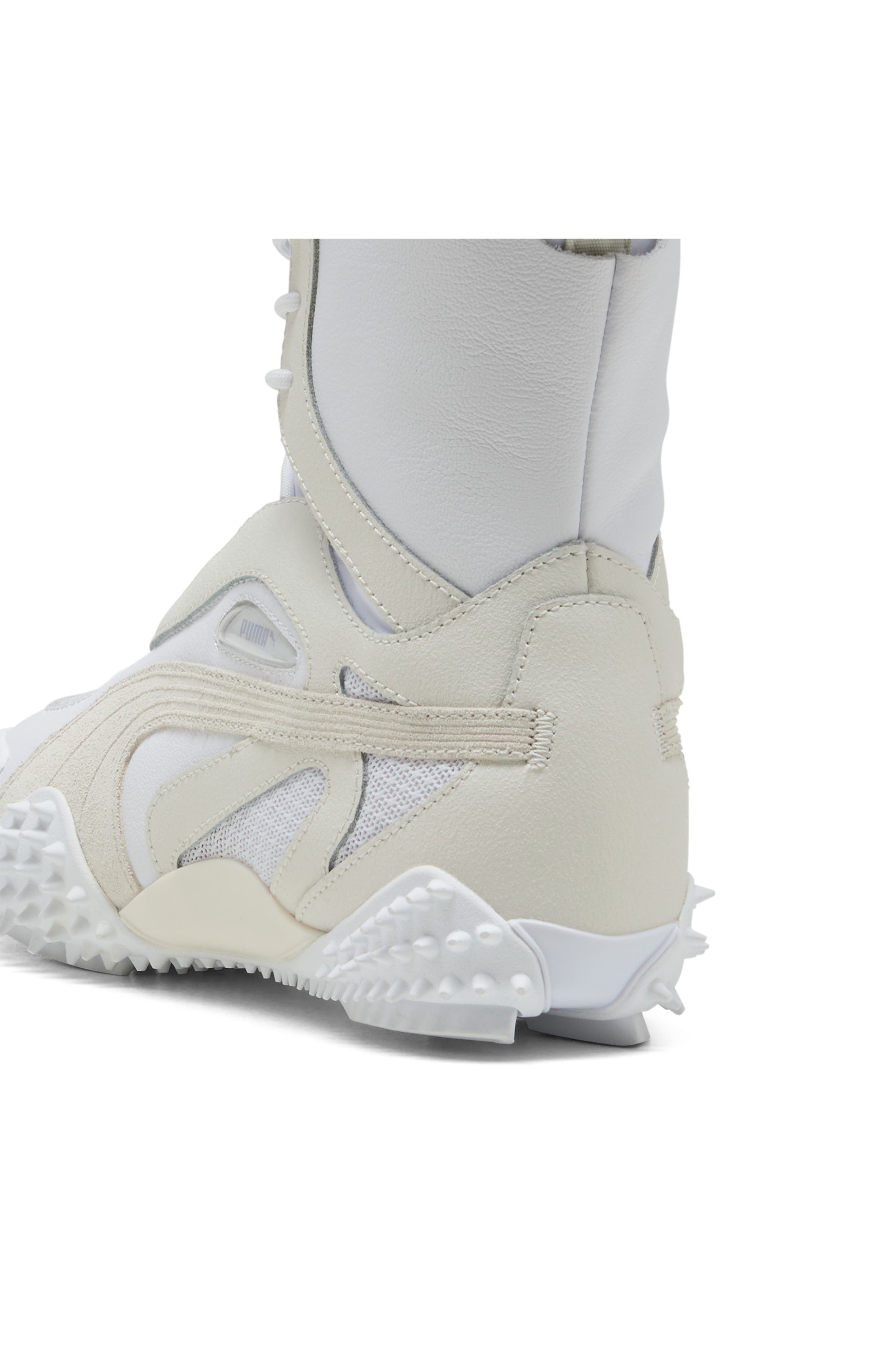 Mostro Mid Sneaker Boot, Alternate, color, PUMA WHITE/ ALPINE SNOW