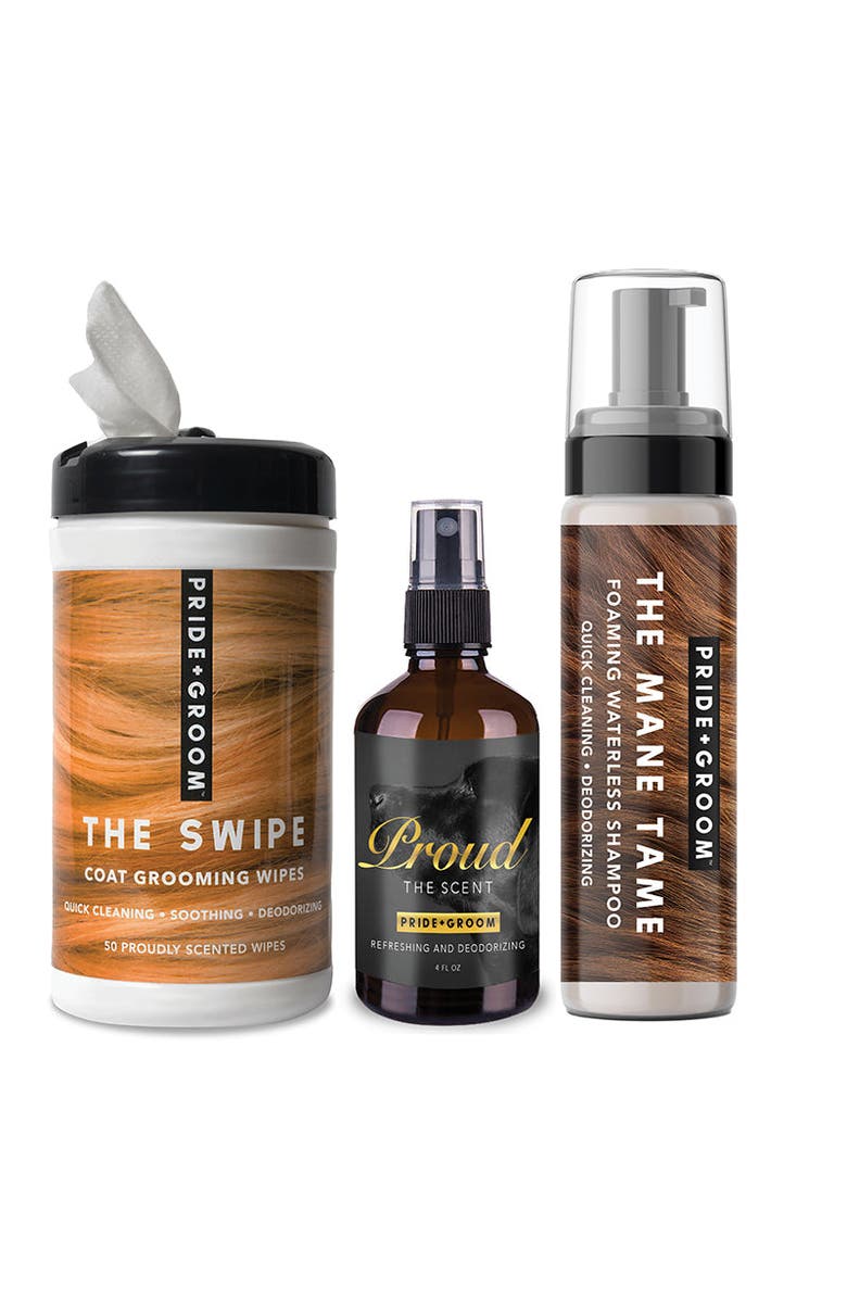 PRIDE+GROOM The Mid Groom Bundle, Main, color, Brown