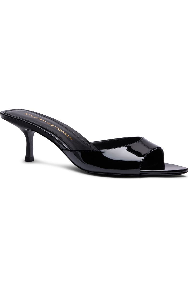 Stuart Weitzman Lexington Mule 50, Main, color, Black