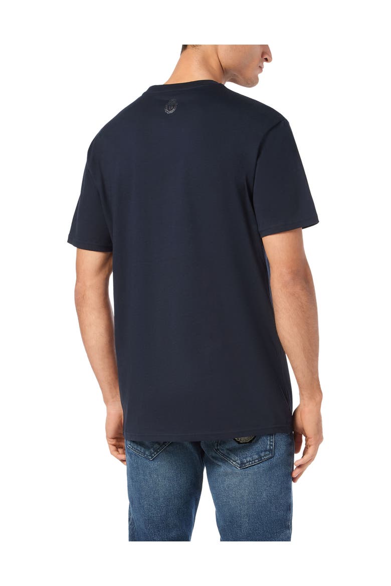 T-Shirt Round Neck Men, Alternate, color, darkblue