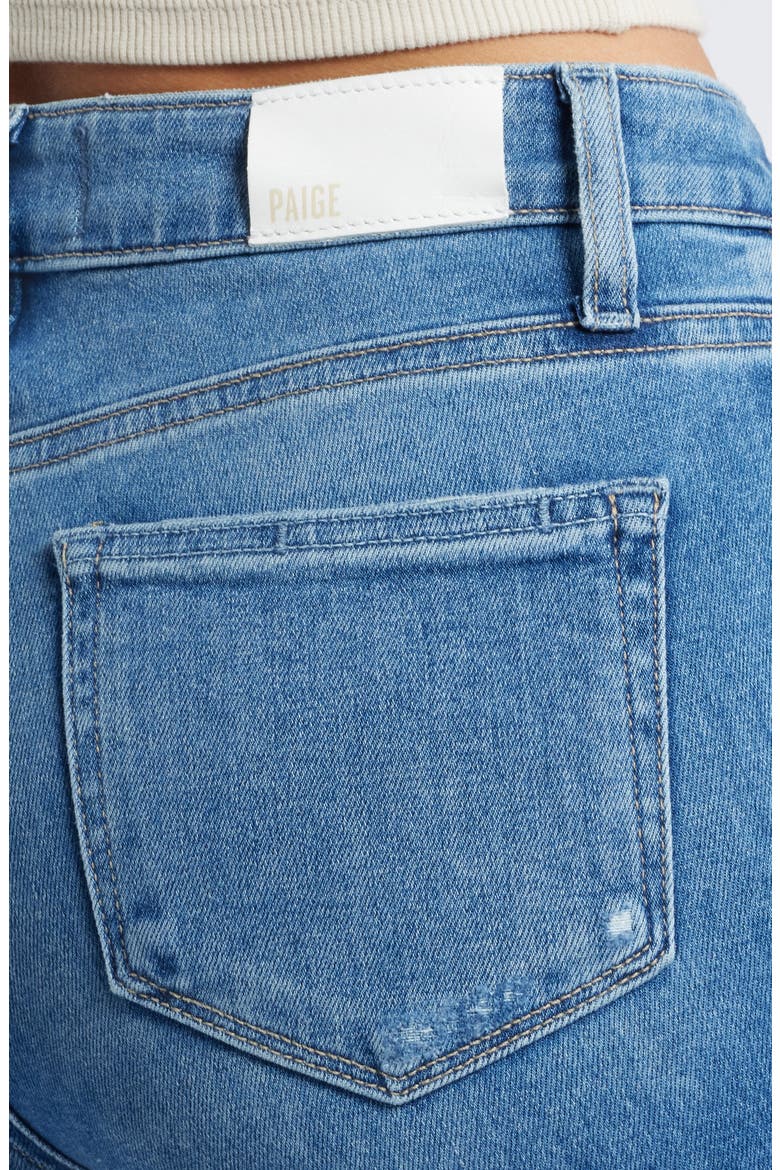 Laurel Canyon High Waist Stretch Flare Jeans, Alternate, color, ROCKSHODIT