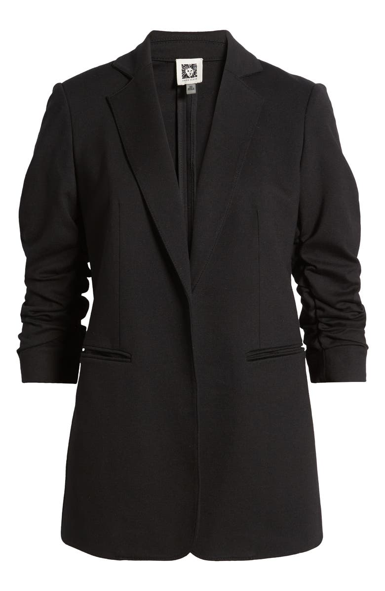 Anne Klein NYC Scrunch Sleeve Blazer, Alternate, color, 