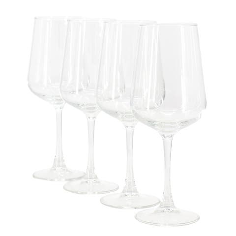 Belinni 4 Piece 15.4 Ounce Classic Wine Glass Set