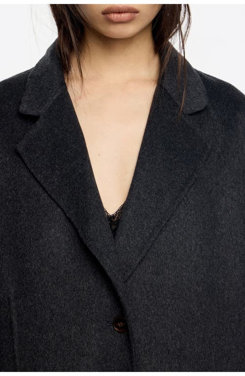 Bimba Y Lola Double-face Belted Jacket In Black