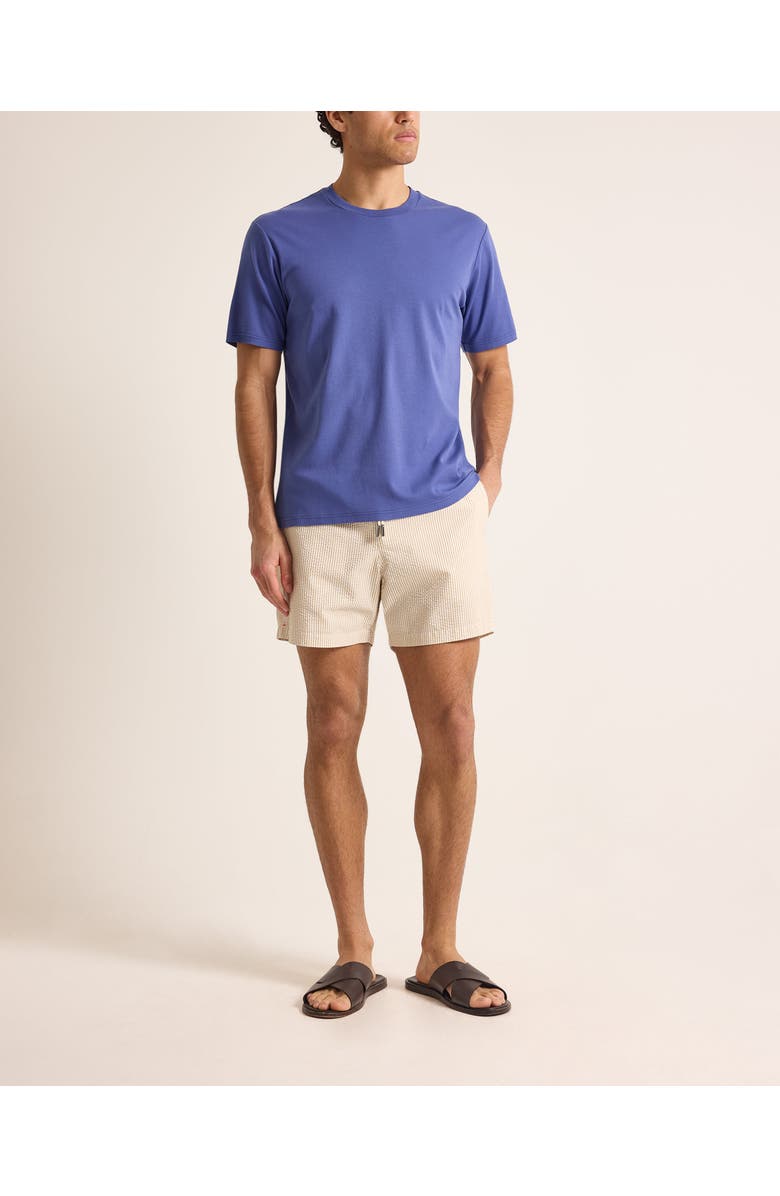 Orlebar Brown Ob Standard Easy Fit Interlock Cotton Jersey T-Shirt, Alternate, color, Nightfall Blue