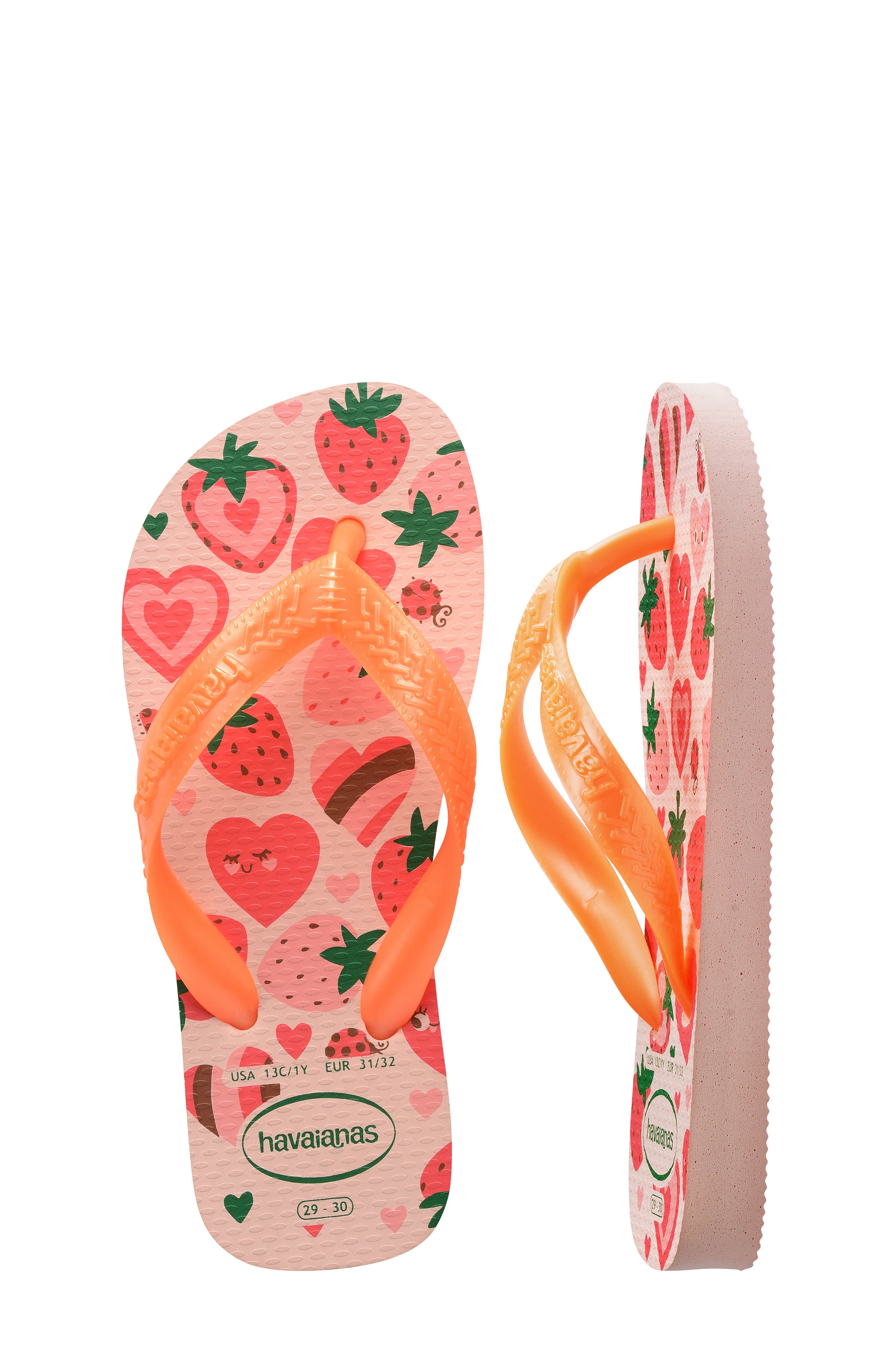 Havaianas Kids' Flores Flip Flop, Alternate, color, 