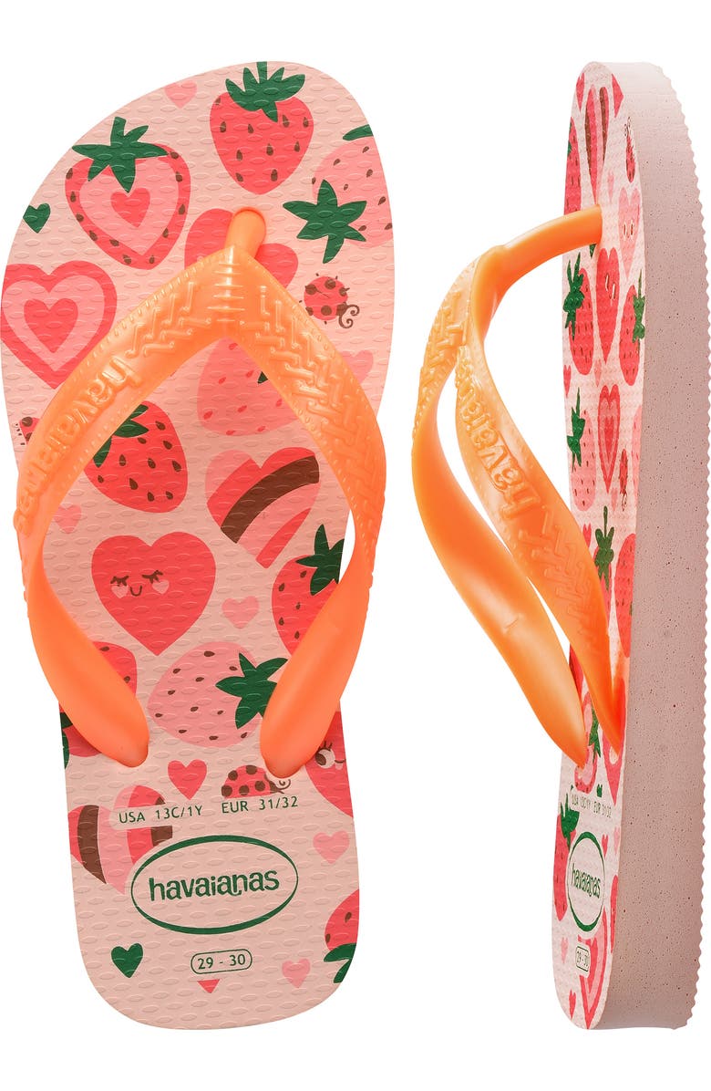 Havaianas Kids' Flores Flip Flop, Alternate, color,