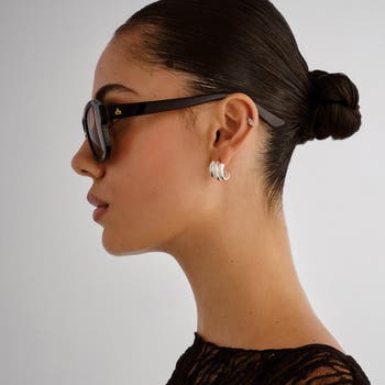 Aquarius 55mm Gradient Aviator Sunglasses