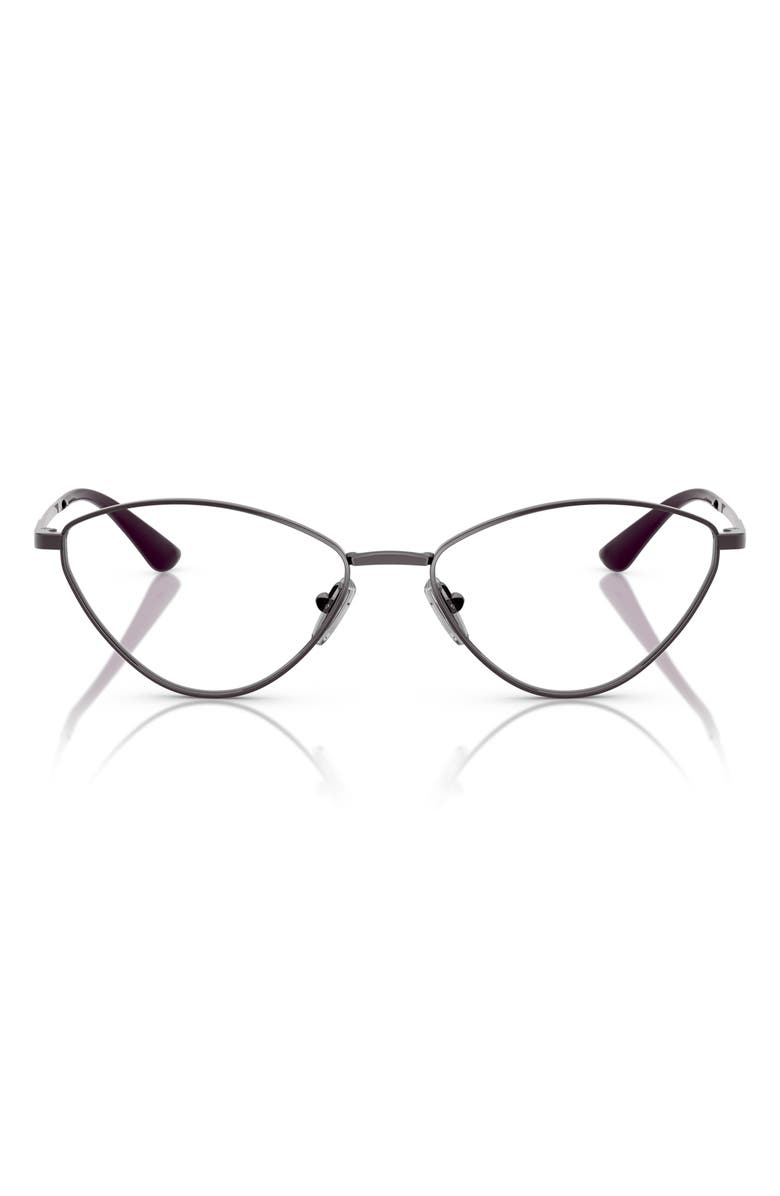 VOGUE 53mm Irregular Optical Glasses, Main, color, Violet