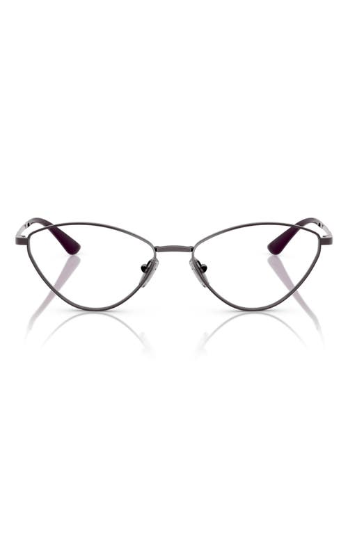 Vogue 55mm Irregular Optical Glasses In Violet