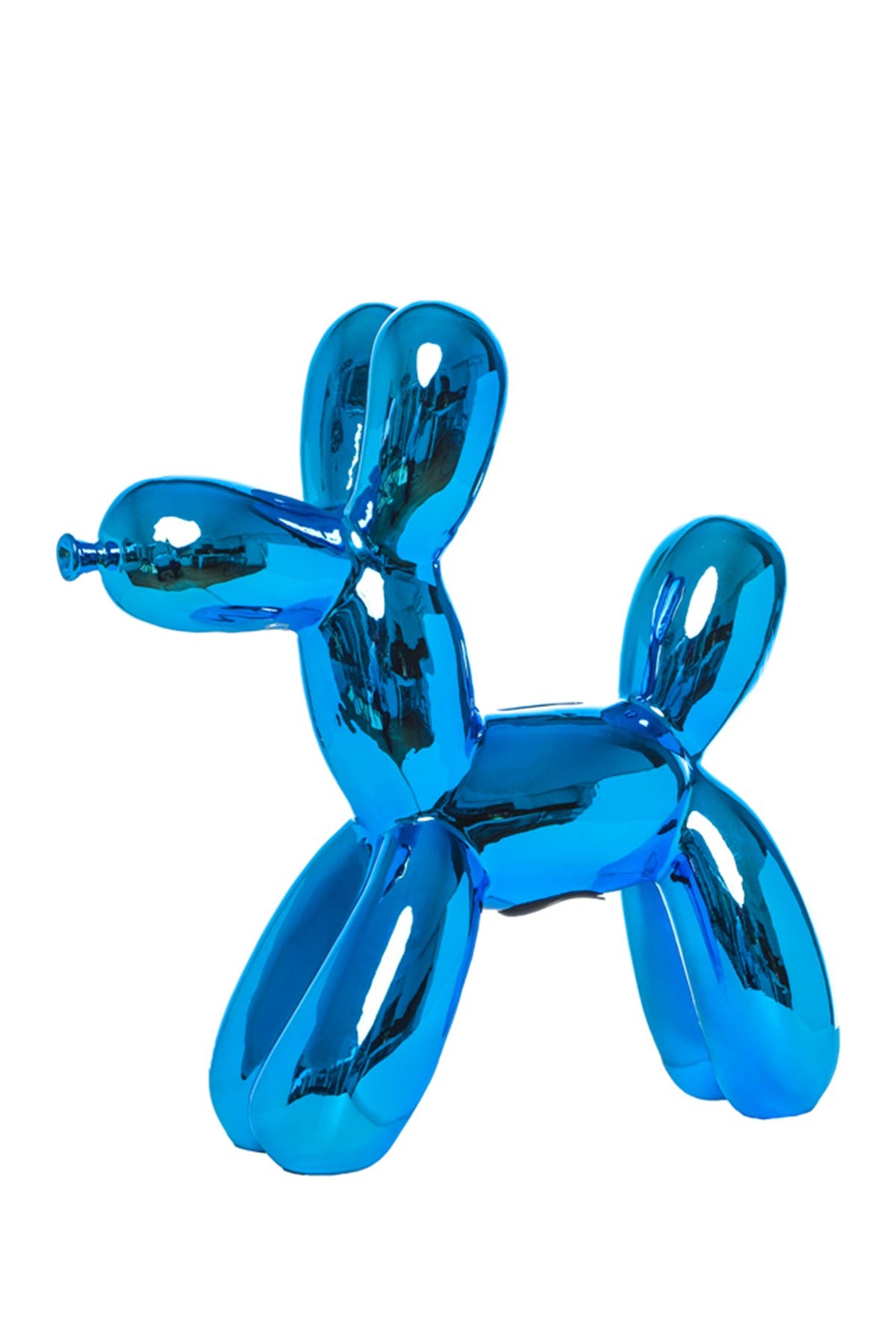 INTERIOR ILLUSIONS Plus Royal Blue Balloon Dog Bank