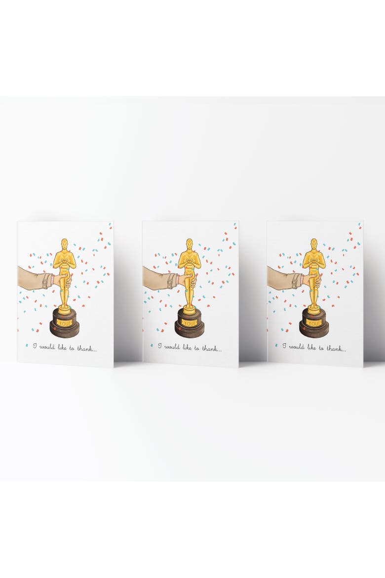 Thank You Greeting Card Pack Sets (3 ct) Thank You Award, Main, color, Multi-Pack