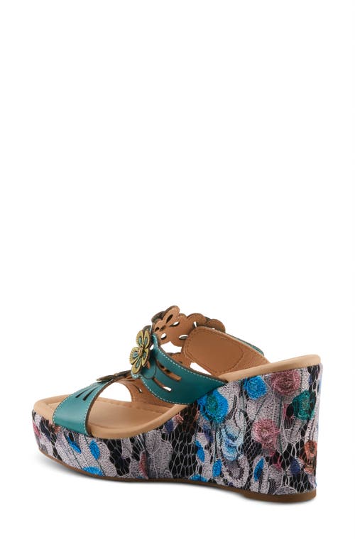 L'artiste By Spring Step Caprice Wedge Sandal