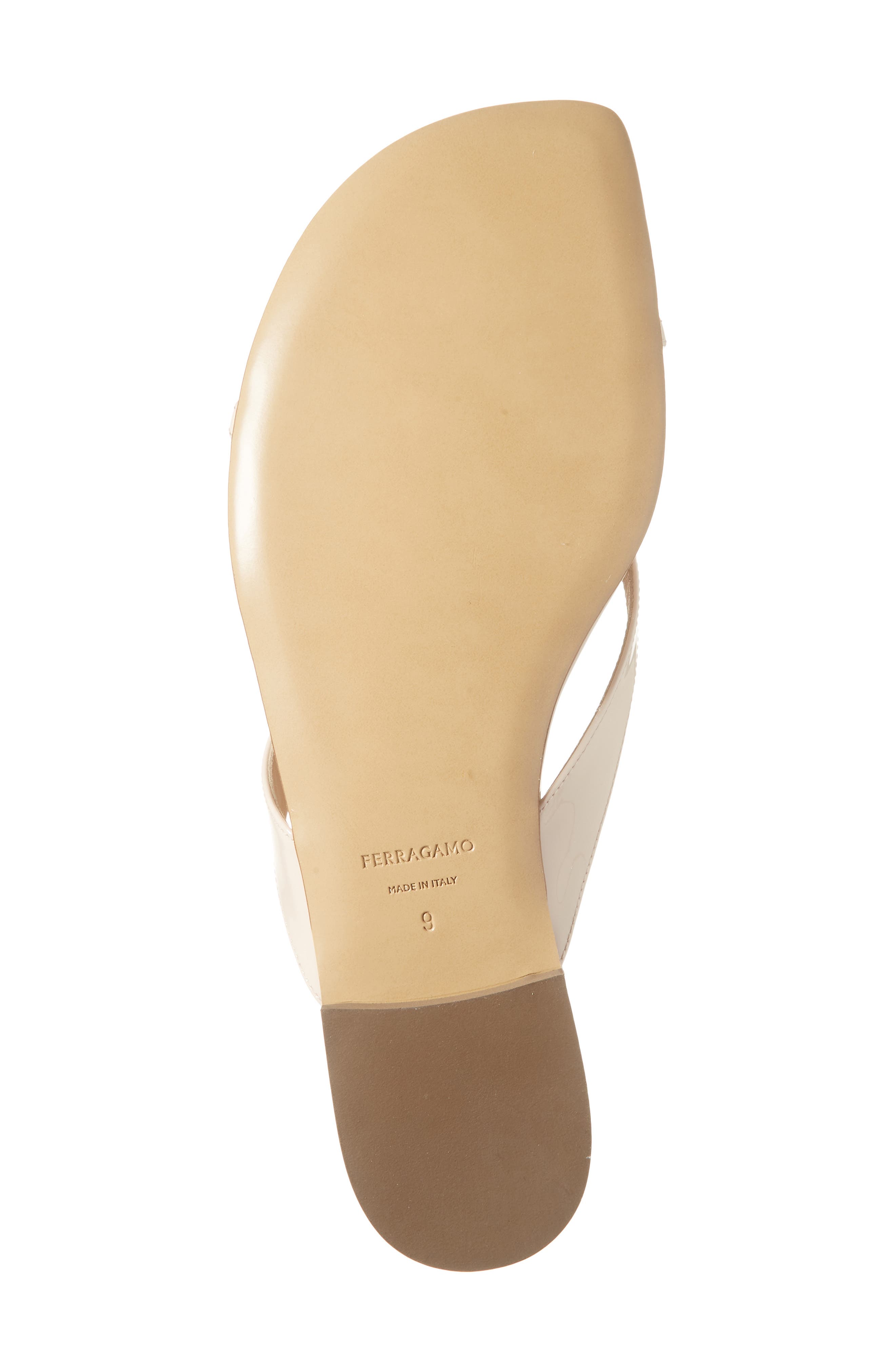 FERRAGAMO Mini Bow Flip Flop, Alternate, color, Ballet