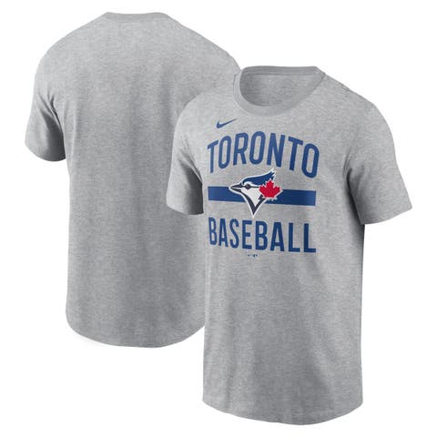 Men's Nike  Heather Charcoal Toronto Blue Jays Arched T-Shirt
