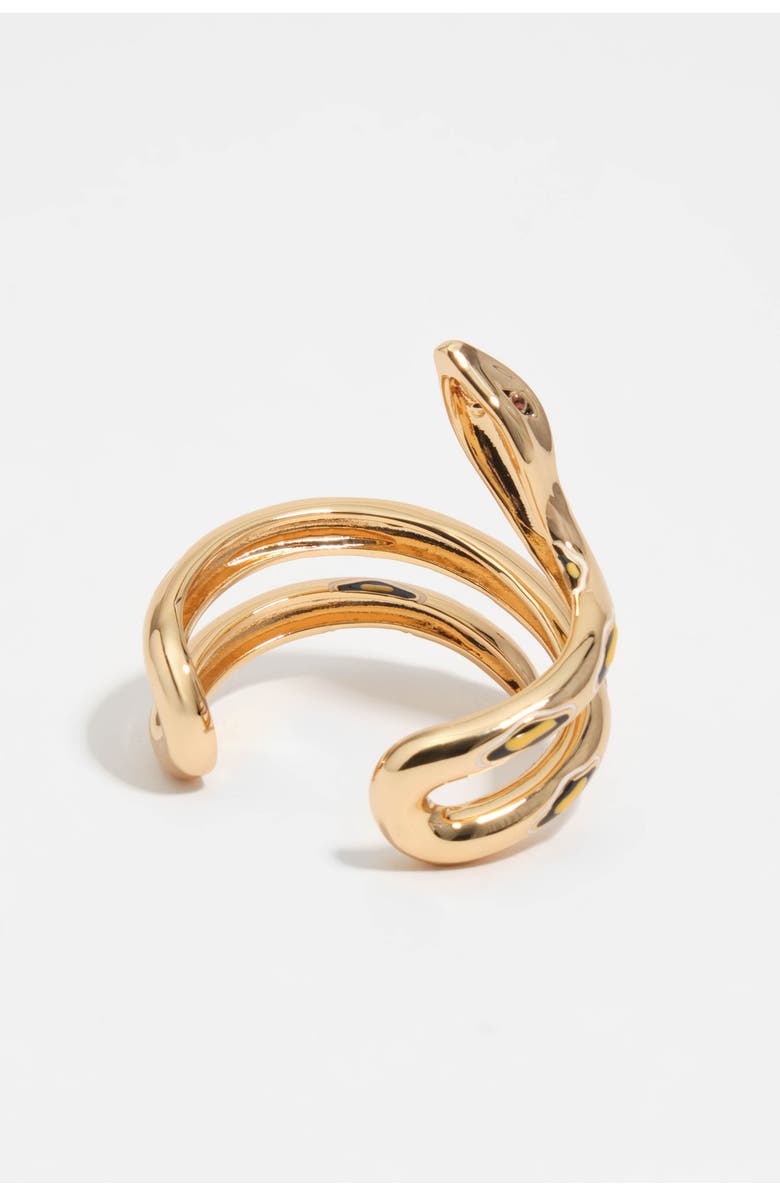 Bimba y Lola Gold snake bracelet, Alternate, color, Gold