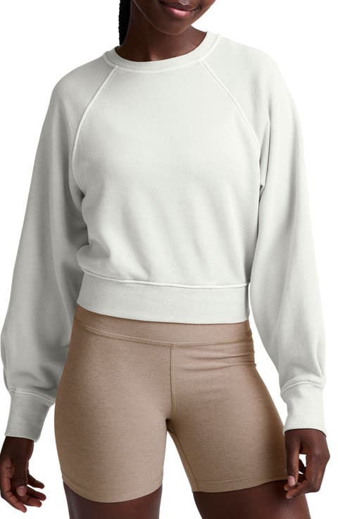 Fade Out Crop Sweatshirt