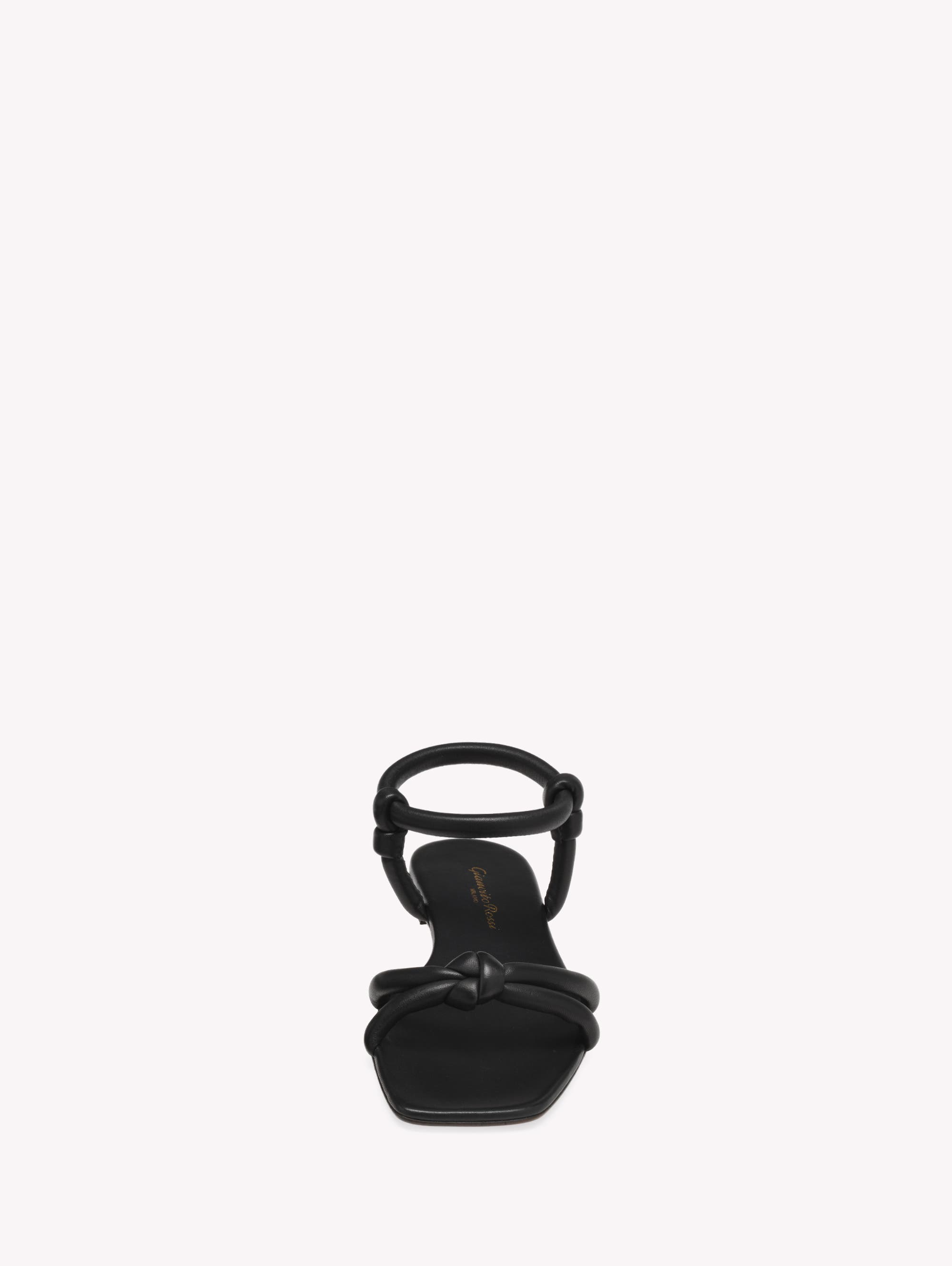 Gianvito Rossi Juno 05 Sandals, Alternate, color, Black