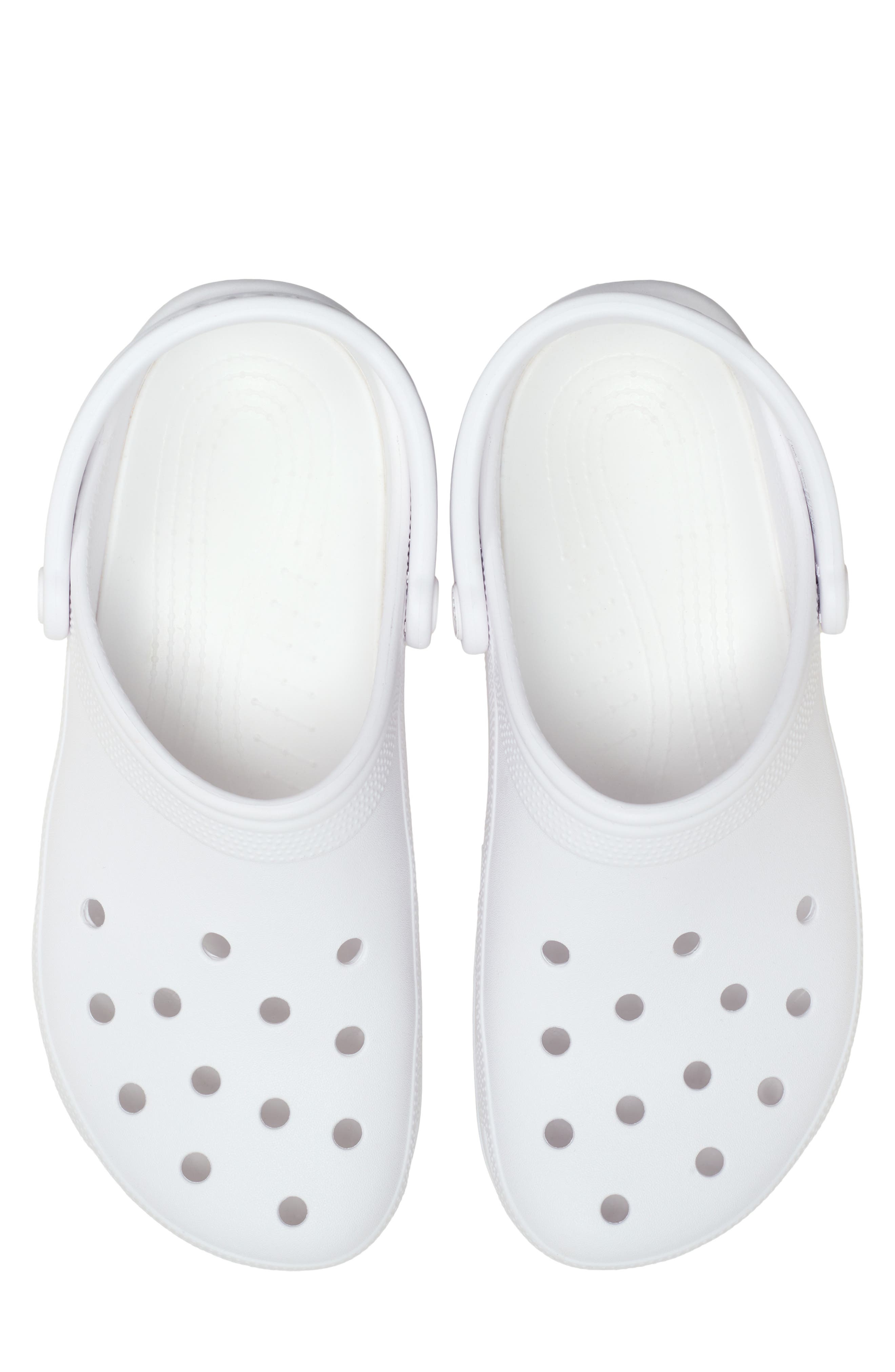Gender Inclusive Classic Exp Clog, Alternate, color, WHITE