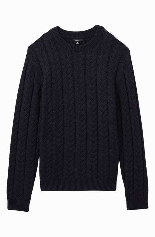 REISS REISS STOKE CABLE STITCH SWEATER