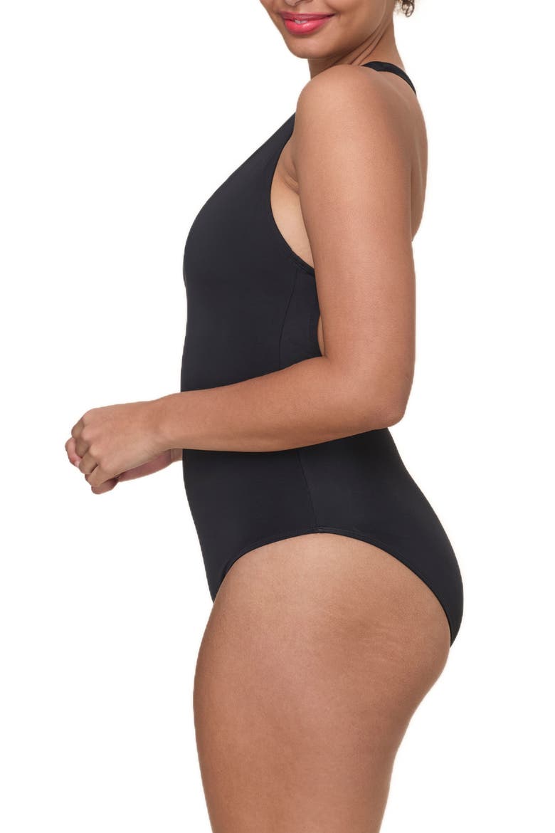 The Tulum One-Piece Swimsuit, Alternate, color, BLACK