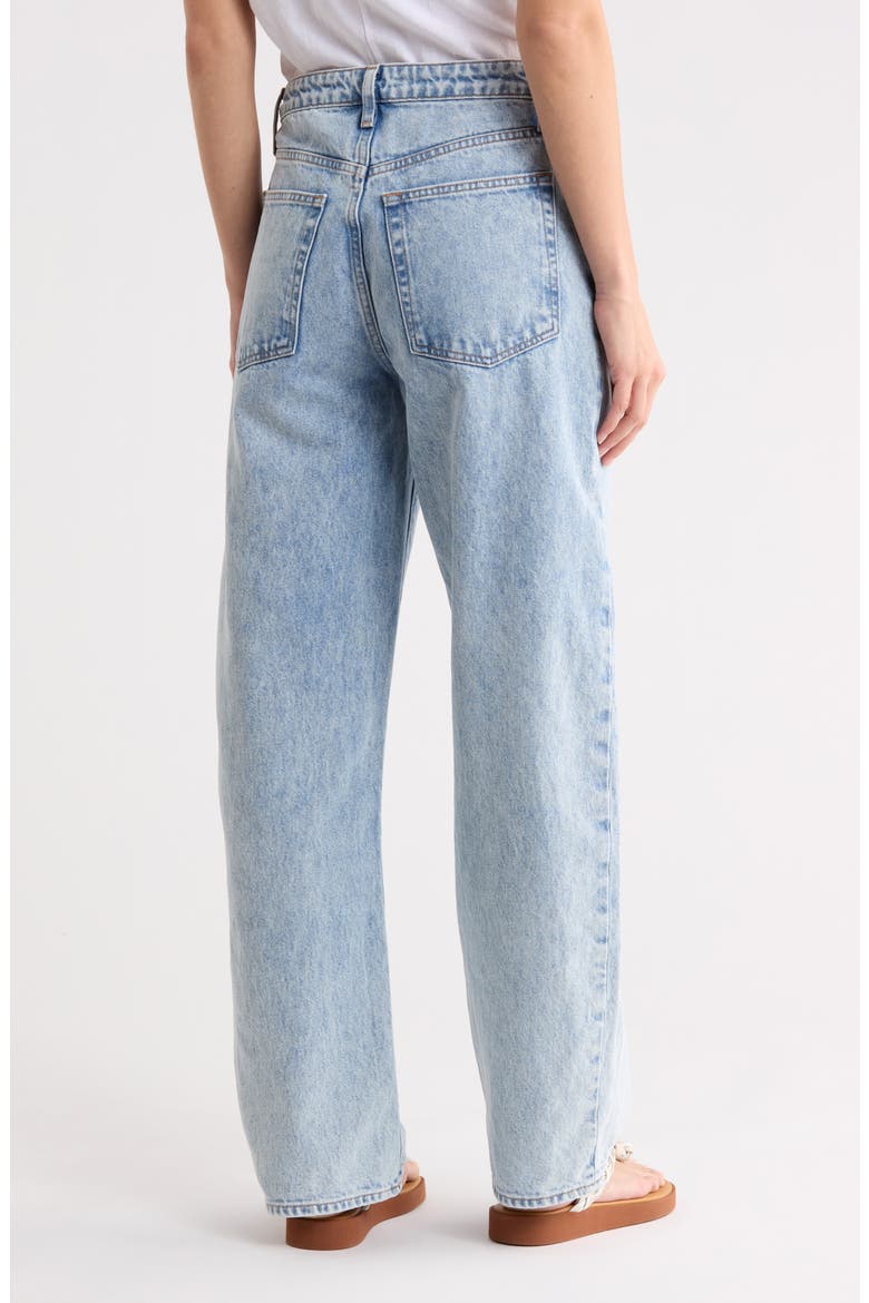 High Waist Barrel Jeans, Alternate, color, SCENE