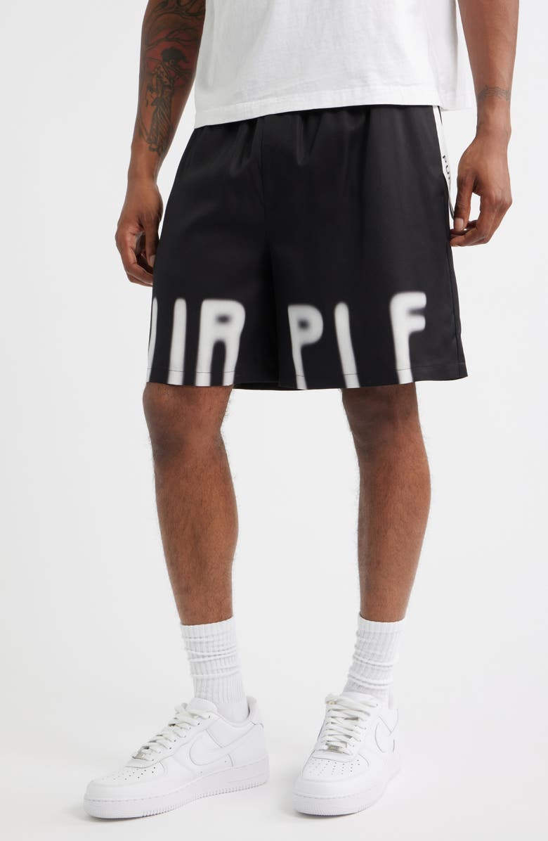 PURPLE BRAND Lyocell Pull-On Shorts, Main, color,