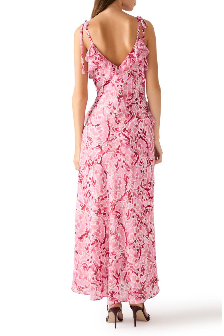 Adalina Maxi Dress, Alternate, color, PINK CHECK