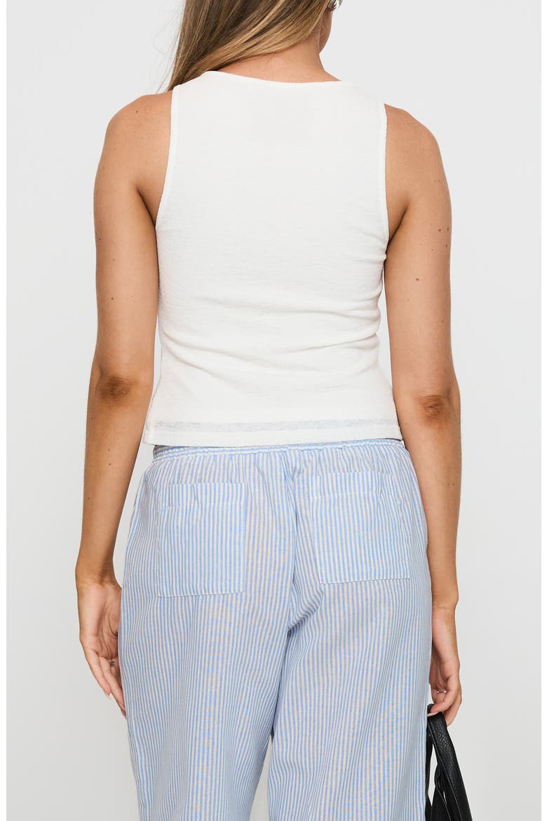 Lantau Front Slit Tank, Alternate, color, WHITE