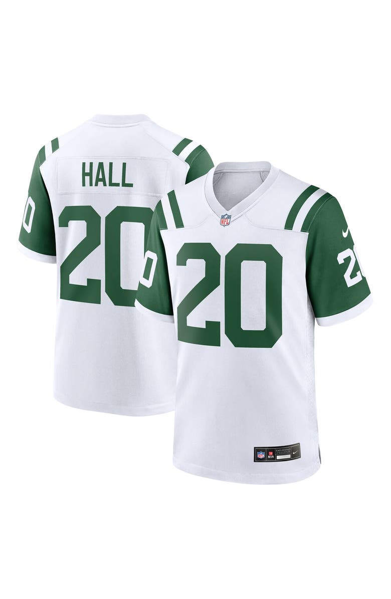 Nike Men's Nike Breece Hall White New York Jets Classic Alternate Game Jersey, Main, color, White