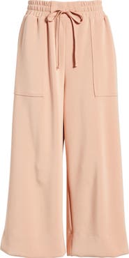 CITY BLUES Crop Drawstring Pants