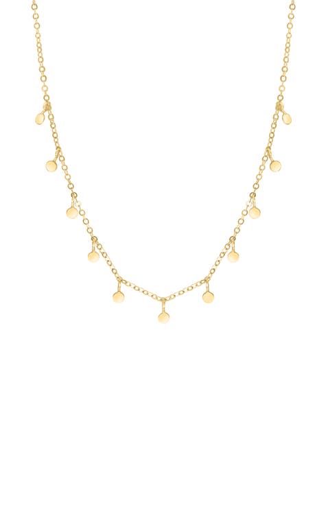 14K Yellow Gold Golden Constellation Necklace