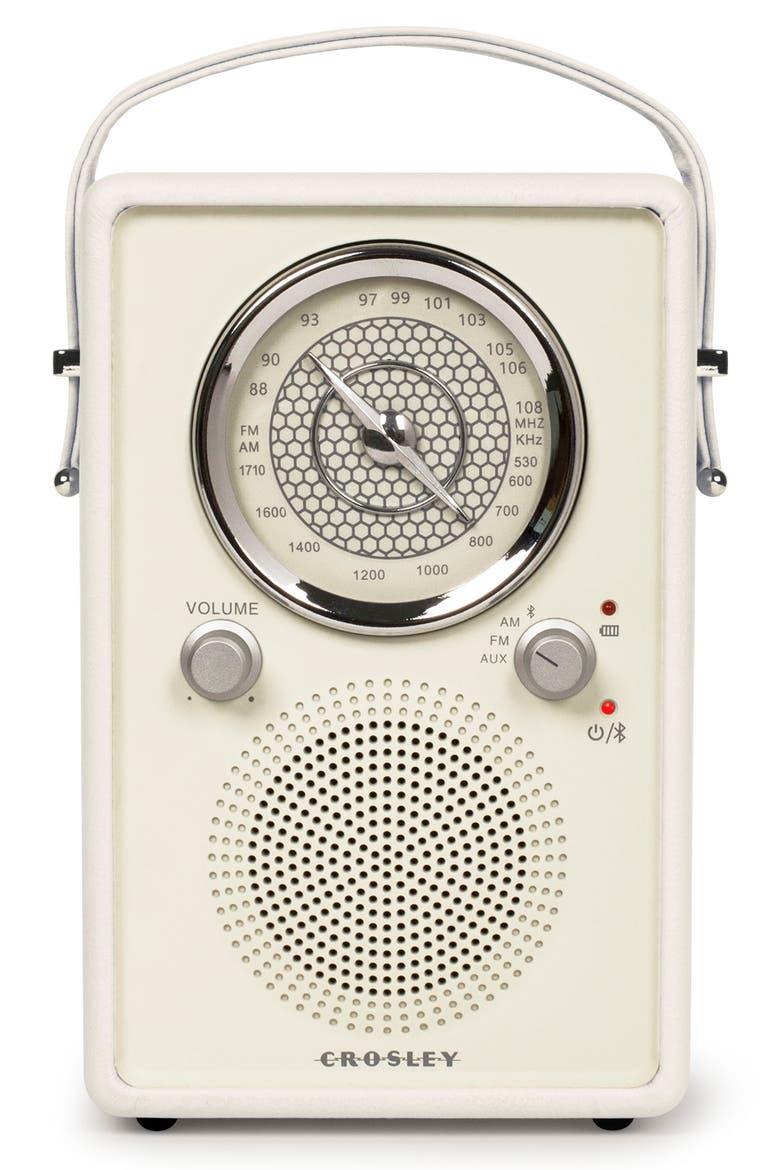 Mockingbird Bluetooth® Radio, Main, color, WHITE