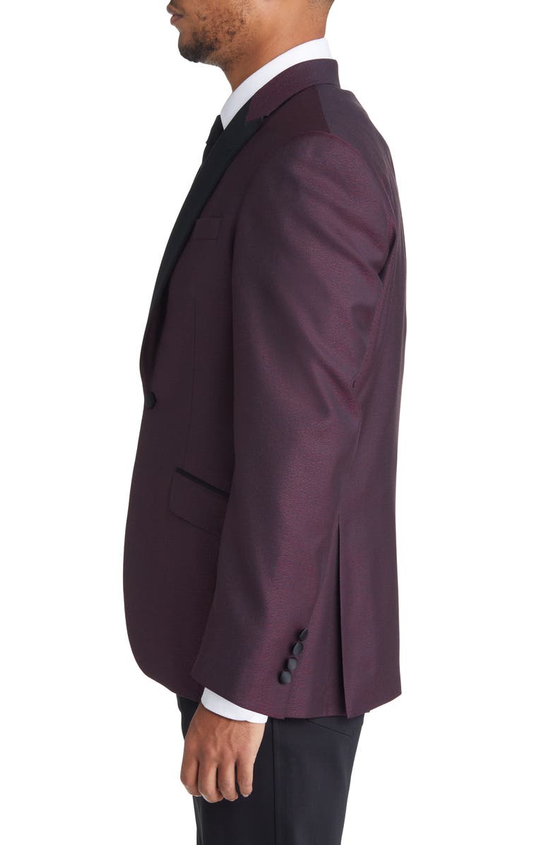 Ted Baker London Jules Sport Coat, Alternate, color, Burgundy