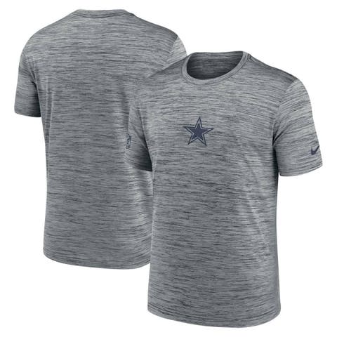 Men's Nike Gray Dallas Cowboys Sideline Velocity Performance T-Shirt