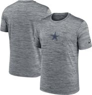 Nike Men's Nike Gray Dallas Cowboys Sideline Velocity Performance T-Shirt