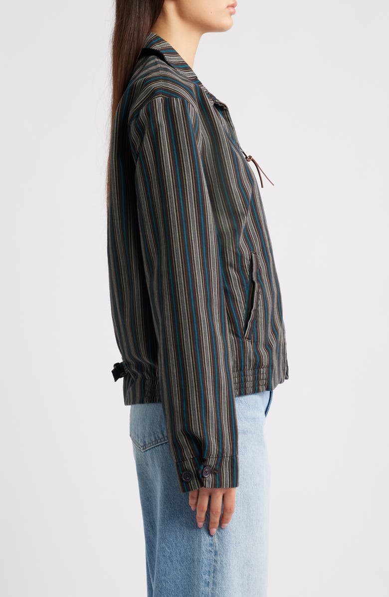 Gender Inclusive Vandyke Stripe Jacquard Jacket