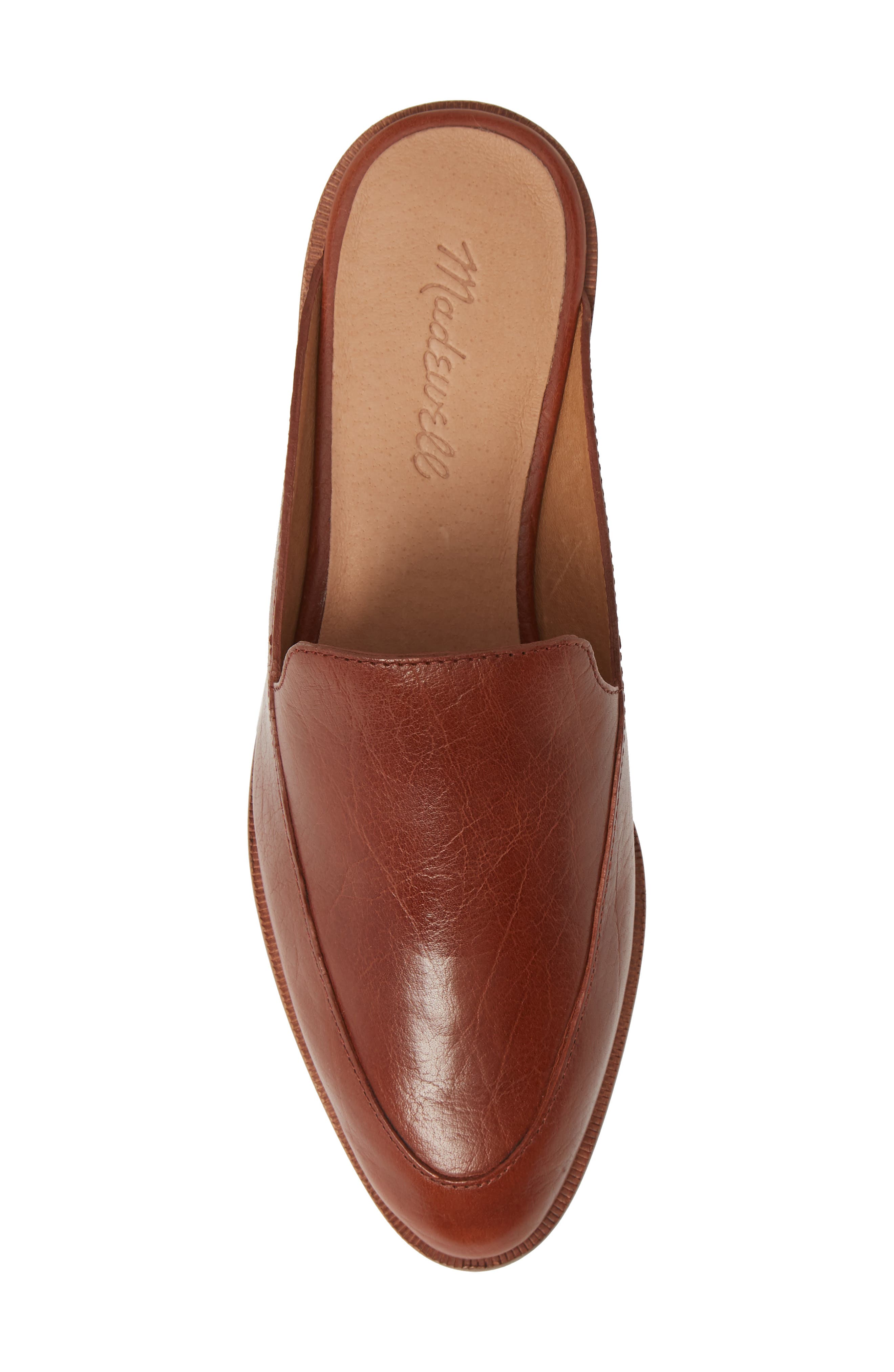The Frances Mule, Alternate, color, BURNISHED MAHOGANY