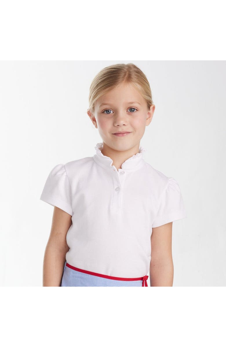 Little English Kids' Hastings Polo, Alternate, color, White