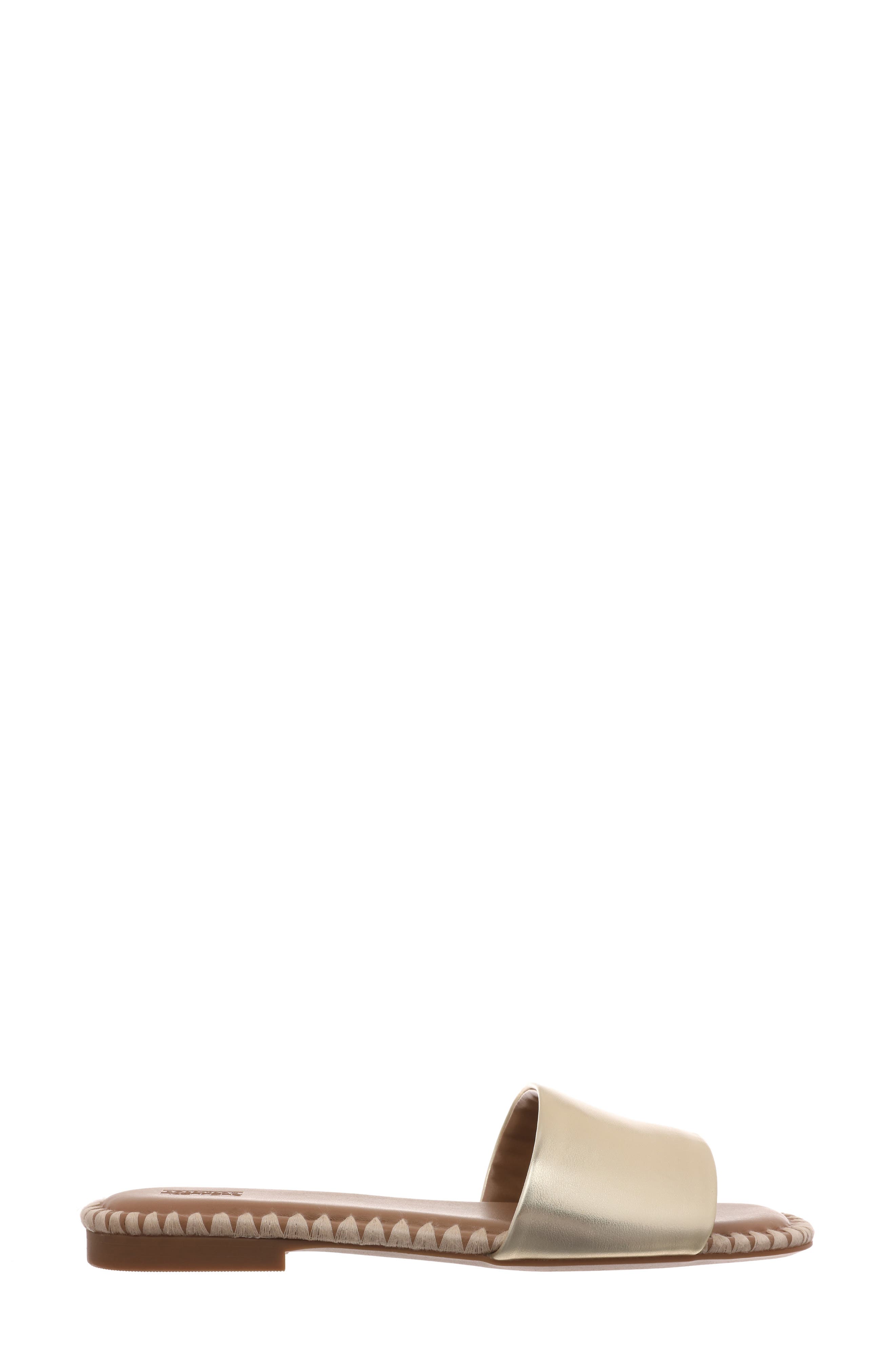 Cora Slide Sandal, Alternate, color, PLATINUM GOLD